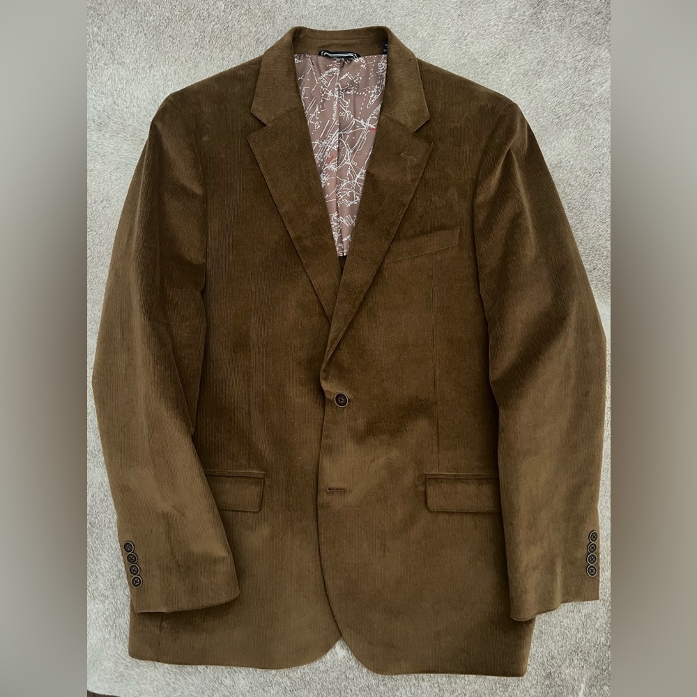 Nautica Brielle Brown Corduroy Sports Coat